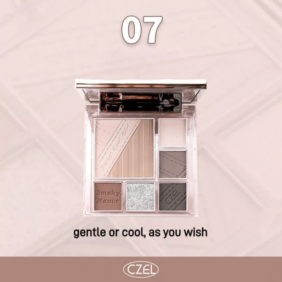 Czel All In One Szemhéjfesték Paletta #07 Cream Taro 6.5g