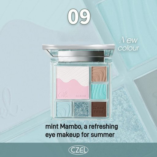 CZEL All in One Szemhéjfesték Paletta #09 Guava Green Milk 6.5g