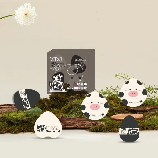 XIXI Púderpamacs - Cheese Cow Mini Púderpamacs Szett 5db