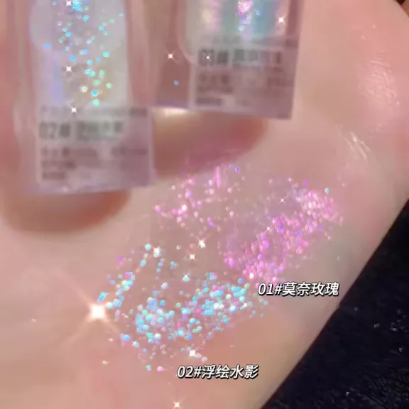 Xixi Shake Shake Glitter Folyékony Highlighter #01 Monet Rose 3.3g Xixi Shake Shake Glitter Folyékony Highlighter #01 Monet Rose 3.3g