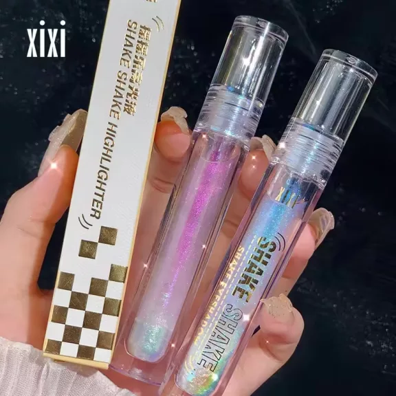Xixi Shake Shake Glitter Folyékony Highlighter #01 Monet Rose 3.3g Xixi Shake Shake Glitter Folyékony Highlighter #01 Monet Rose 3.3g
