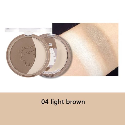 XiXi Modern Two-Color Trimming Plate Kontúr Paletta #04 Light Brown