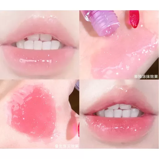 XiXi Water Sense Flower Language Moisturizing Ajakolaj #01 Floating Lisianthus 3.7g