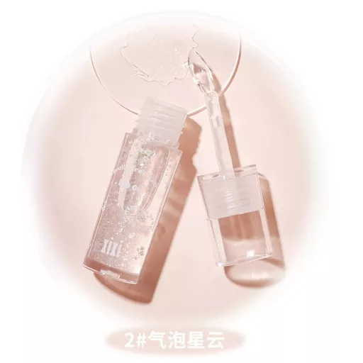 XiXi Water Sense Flower Language Moisturizing Ajakolaj #02 Bubble Nebula 3.7g