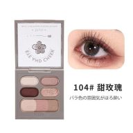 BIYA Keyboard Szemhéjfesték Paletta #104 Sweet Rose