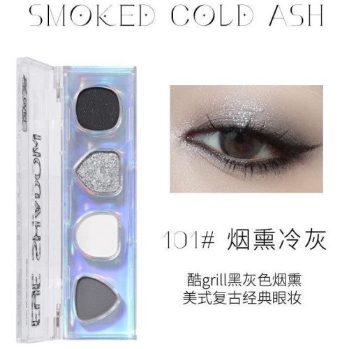 BIYA Cyberpunk Szemhéjfesték Paletta #101 Smoked Cold Ash 4g