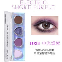   BIYA Cyberpunk Szemhéjfesték Paletta #103 Electric Smoke Purple 4g