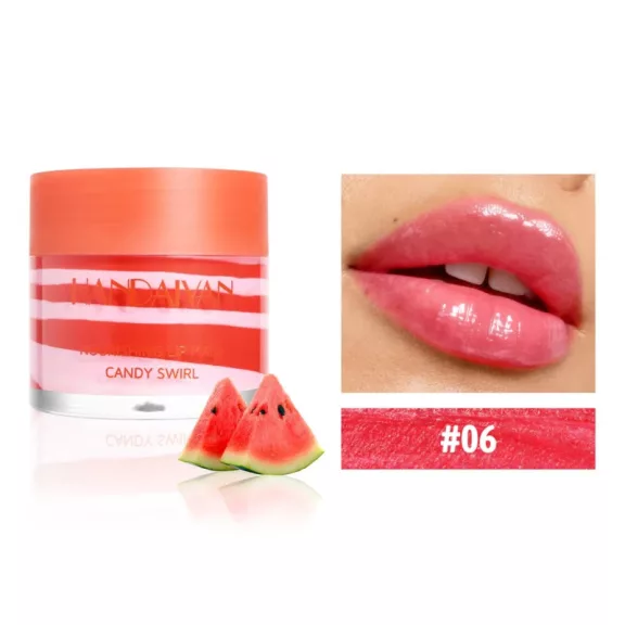 Handaiyan Candy Swirl Nourishing Ajakmaszk #06 Watermelon 18g Handaiyan Candy Swirl Nourishing Ajakmaszk #06 Watermelon 18g