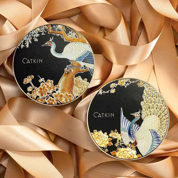Catkin Poreless Loose Setting Púder C01 Matte Pink 15g