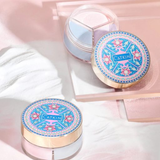 CATKIN 3 Colors Loose Setting Púder C04 Camlet 5.2gx3