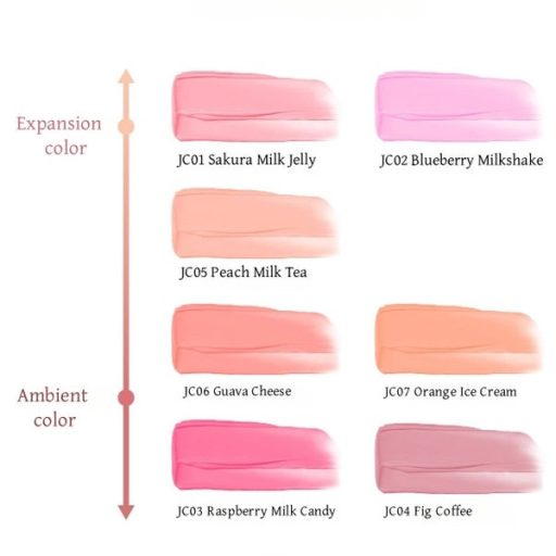 AZTK Jello Color Liquid Blush Arcpirosító #JC07 Orange Ice Cream 5ml