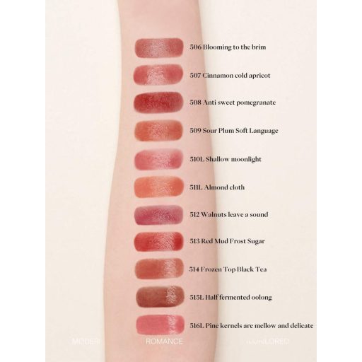 JOOCYEE Glazed Rúzs #511 Almond Whisper