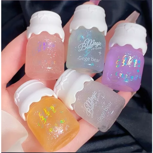GEGE BEAR Glitter Szájfény 03 narancssárga