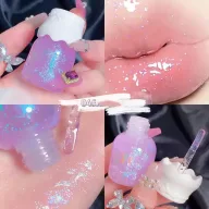 GEGE BEAR Glitter Szájfény 04 lila