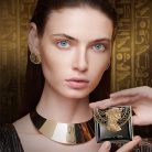 ZEESEA Classic Egyptian Queen Pressed Powder AM01 Ivory Light 8g