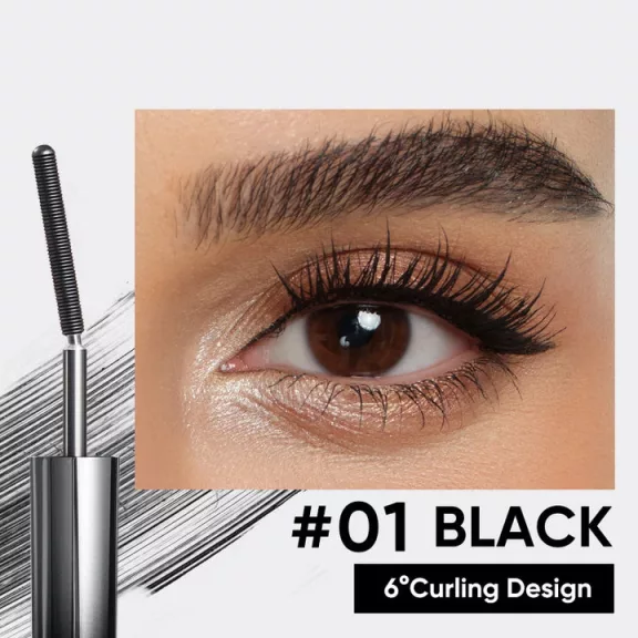 Judydoll Slim Iron Mascara Szempillaspirál - Curly #01 Black
