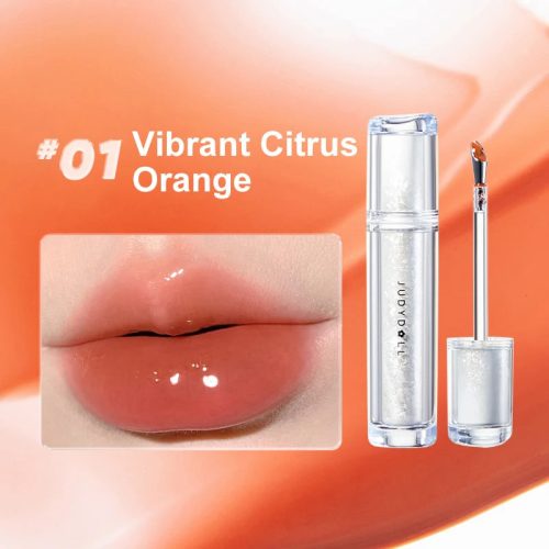 JUDYDOLL Watery Lip Gloss #01 Vibrant Citrus Orange