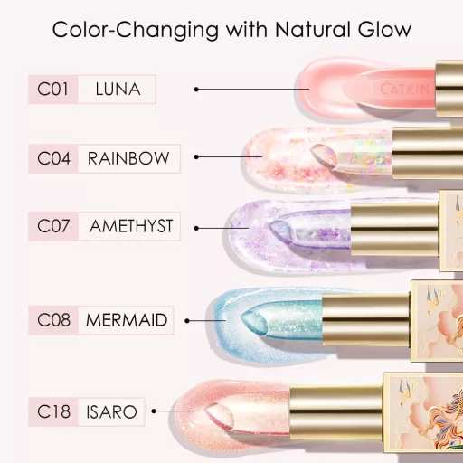 CATKIN Moonlight Ajakbalzsam #C01 Luna 3.3g (Color-Changing)