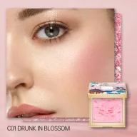   CATKIN Rosy Blush Highlighter és Arcpirosító #C01 Drunk in Blossom 10g