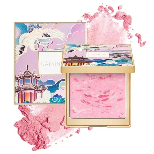 CATKIN Rosy Blush Highlighter és Arcpirosító #C01 Drunk in Blossom 10g