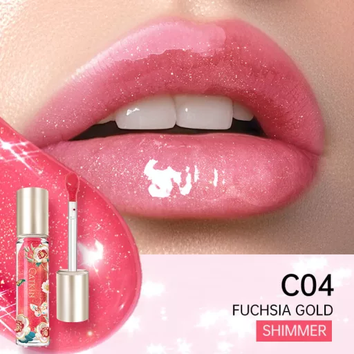 CATKIN Serum Plumping Szájfény #C04 Fuchsia Gold 3.5ml (shimmer)