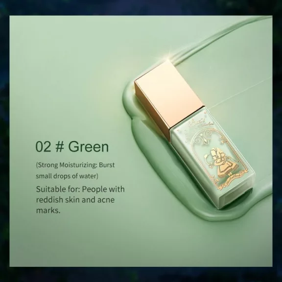 Zeesea Light Feather Repair Krém Primer DC02 Mint Green 20g (The British Museum Collection)