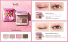 ZEESEA Tipsy Kitty Eyeshadow Quad Szemhéjfesték Paletta X02 Rose