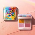 ZEESEA Tipsy Kitty Eyeshadow Quad Szemhéjfesték Paletta X03 Fruit Punch