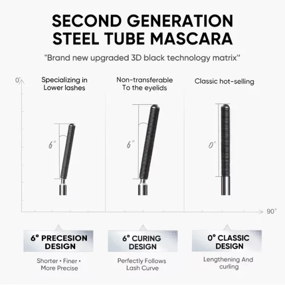 Judydoll Fine Curling Mascara Szempillaspirál - Precision #01 Black 3g