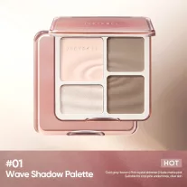   Judydoll 2 IN 1 Highlighter és Kontúr Paletta #01 Wave Shadow Palette 9g