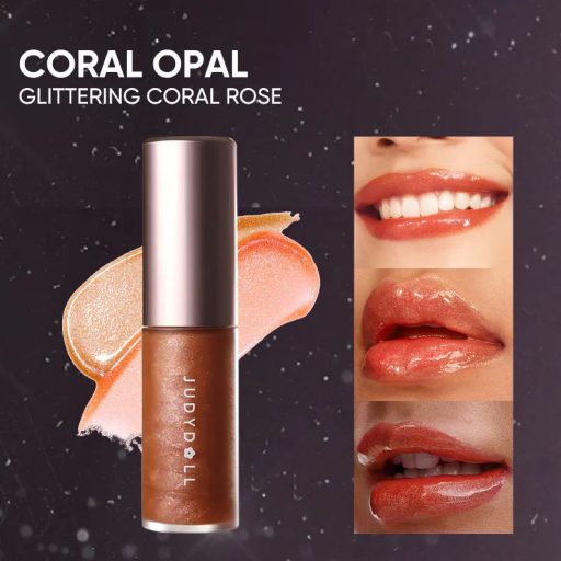 JUDYDOLL Dazzle Crush Color Change Ajakolaj #01 Coral Opal 7ml