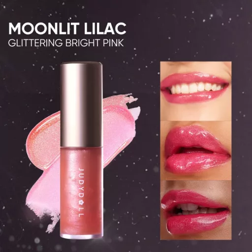 JUDYDOLL Dazzle Crush Color Change Ajakolaj #02 Moonlit Lilac 7ml