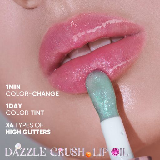 JUDYDOLL Dazzle Crush Color Change Ajakolaj #03 Twilight In Pink 7ml