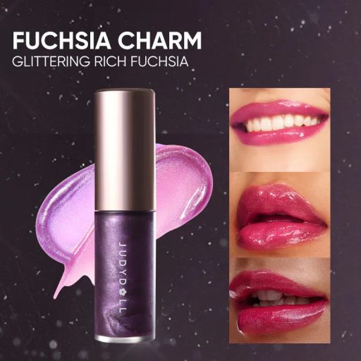 JUDYDOLL Dazzle Crush Color Change Ajakolaj #04 Fuchsia Charm 7ml