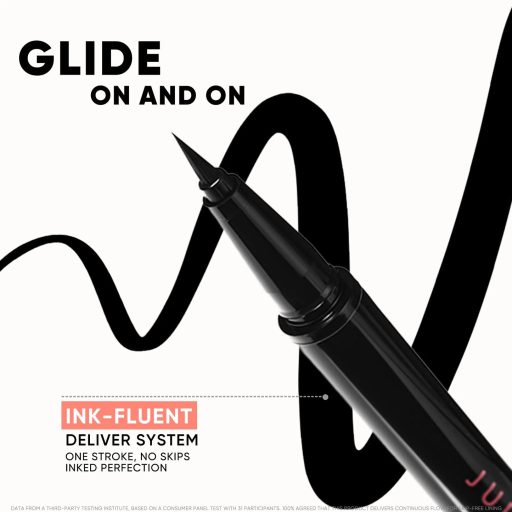 JUDYDOLL Ink Glider Longlasting Folyékony Szemceruza #Intense Black 0.5 ml