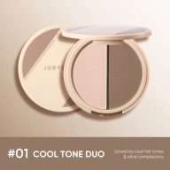   JUDYDOLL 2 Shades Kontúr és Highlighter Paletta #01 Cool Tone Duo 9g