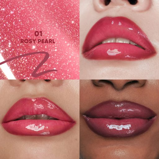 JUDYDOLL Lehúzható Ajakfesték és Ajakolaj Duo #01 Rosy Pearl