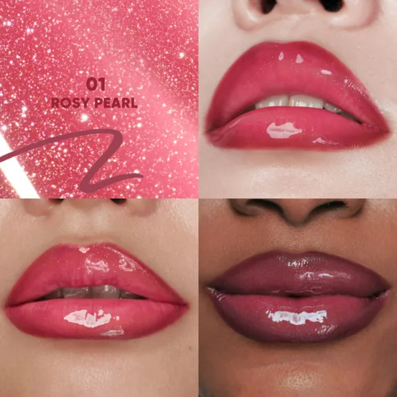 Judydoll Lehúzható Ajakfesték és Ajakolaj Duo #01 Rosy Pearl