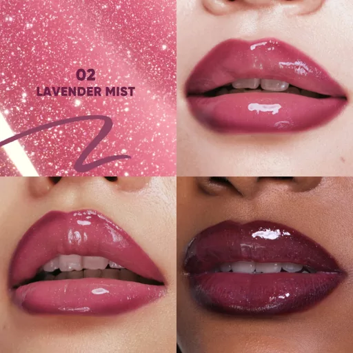 JUDYDOLL Lehúzható Ajakfesték és Ajakolaj Duo #02 Lavender Mist