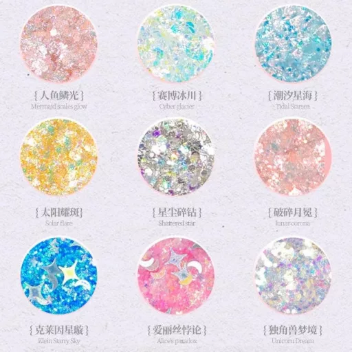 Gogotales Stellar Ropple Glitter Szemhéjfesték Paletta #G01