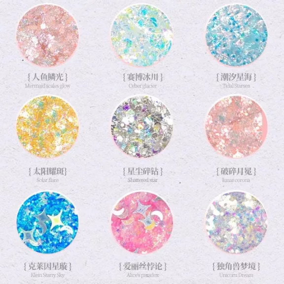 Gogo Tales Stellar Ropple Glitter Szemhéjfesték Paletta #G01 Gogo Tales Stellar Ropple Glitter Szemhéjfesték Paletta #G01