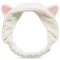 WGW Kozmetikai Hajpánt Cica fülekkel - Fehér