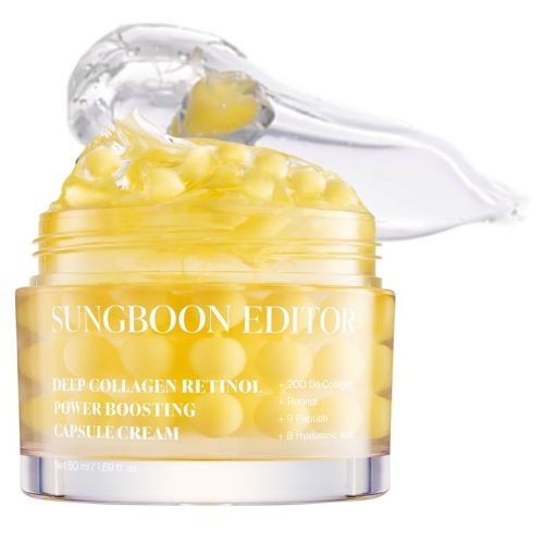 SUNGBOON EDITOR Deep Collagen Retinol Power Boosting Capsule Arckrém 50g