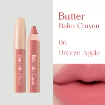   Clio Butter Balm Crayon Rúzs és Arcpirosító #06 Breeze Apple 3.9g + ajándék hegyező