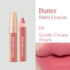 CLIO Butter Balm Crayon Rúzs és Arcpirosító #09 Gentle Cream Peach 3.9g + ajándék hegyező