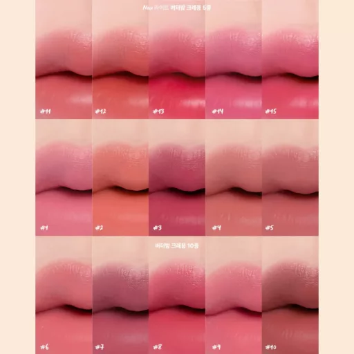 CLIO Butter Balm Crayon Rúzs és Arcpirosító #09 Gentle Cream Peach 3.9g + ajándék hegyező