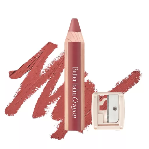 CLIO Butter Balm Crayon Rúzs és Arcpirosító #10 Maple Brick 3.9g + ajándék hegyező