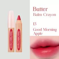   Clio Butter Balm Crayon Rúzs és Arcpirosító #13 Good Morning Apple 3.9g + ajándék hegyező