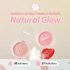 PERIPERA Pure Blushed Sunshine Cheek Arcpirosító #026 Soft Berry (Soft Berry Collection)