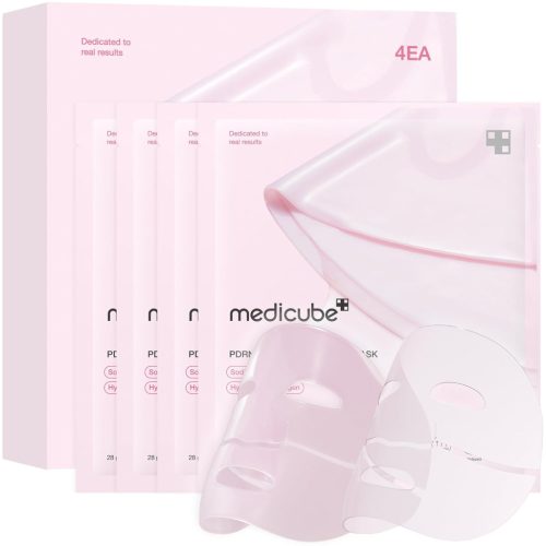 MEDICUBE PDRN Pink Collagen Gél Arcmaszk 28gx4db